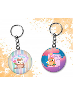 Llaveros Redondos día del Maestro 2